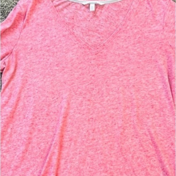 Victoria's Secret Long Sleeve Lounge Night Sleep Top in Pink Medium - Picture 7 of 7